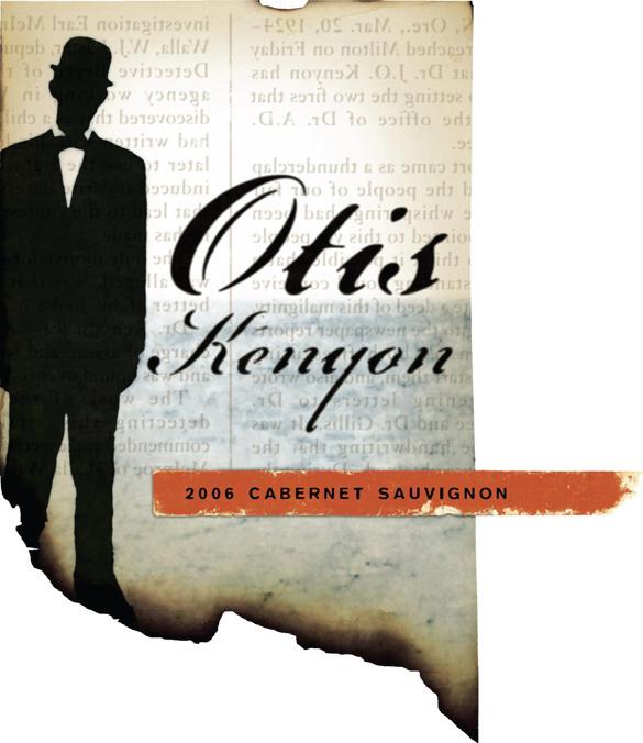 Otis Kenyon CabSauv label